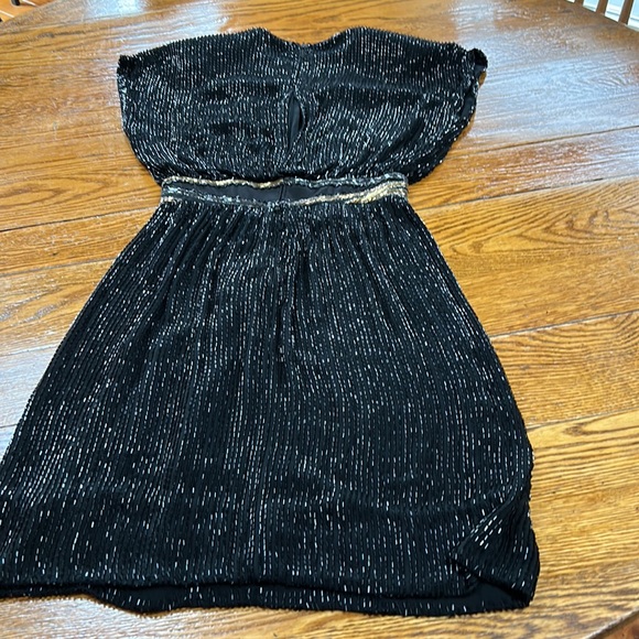Bob Mackie Boutique black/gold beaded cocktail/evening dress. Size 6. - Picture 13 of 15